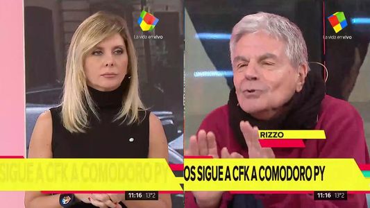 Raúl Rizzo se enojó con Débora Plager por el comentario que hizo sobre la ropa de Cristina