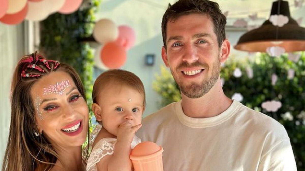 Las fotos del emotivo festejo del primer año de Alfonsina, la hija de Noelia Marzol y Ramiro Arias