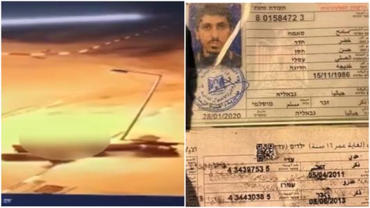 Estremecedor video: los ultimos minutos con vida de la única víctima del ataque de Irán