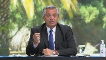 Cómo se organizó la grabación del mensaje de Alberto Fernández
