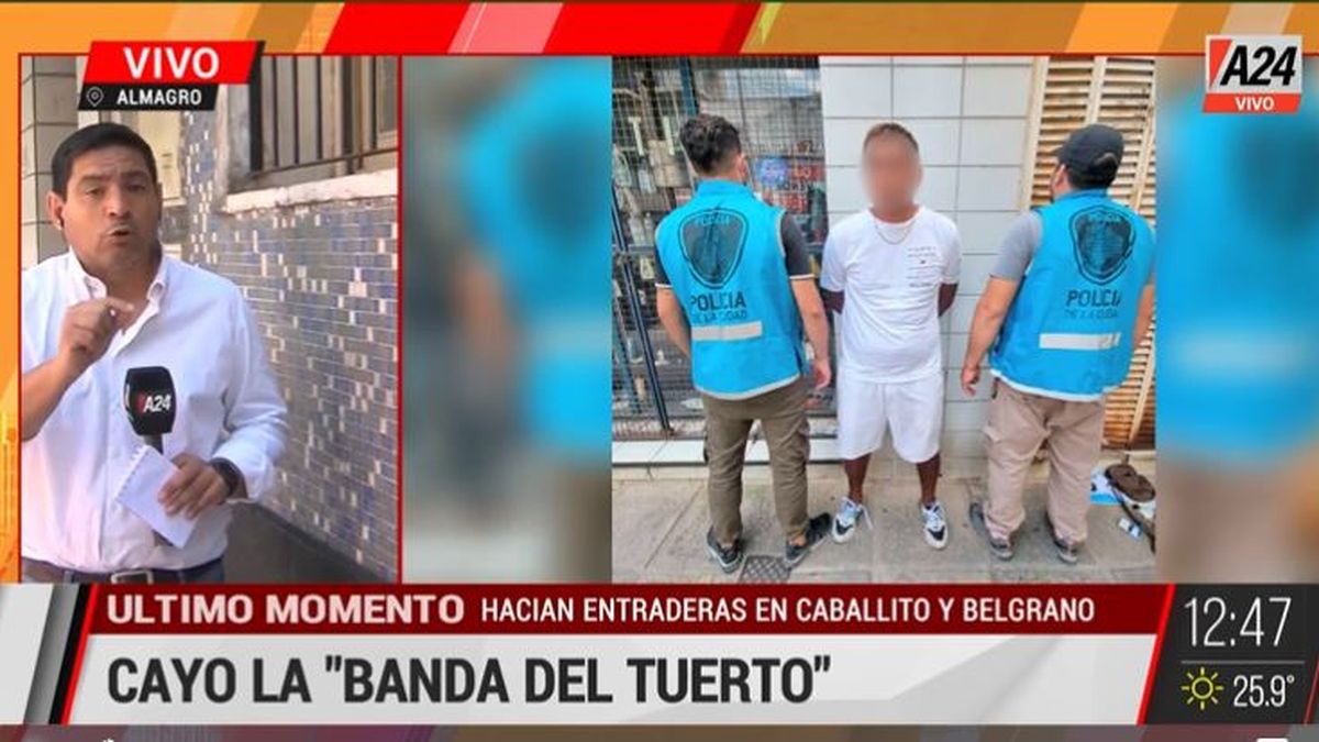 Cayó la Banda del Tuerto
