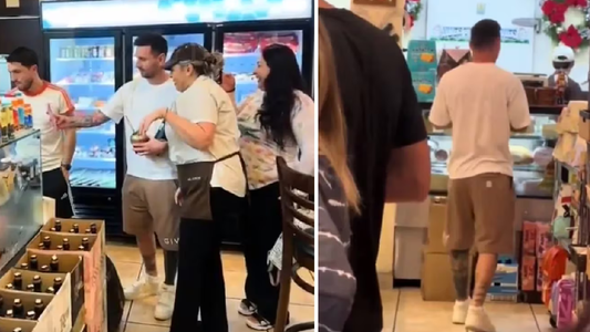 Furor por la costosísima bermuda que Lionel Messi usó para ir a comprar pan