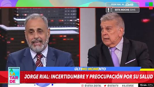 Luis Ventura fue muy duro con Jorge Rial y comparó su actitud con la de Diego Maradona: Desafía todo el tiempo...