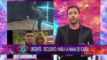 Analía, la mamá de Ivana Icardi: Mauro y Wanda siguen el programa