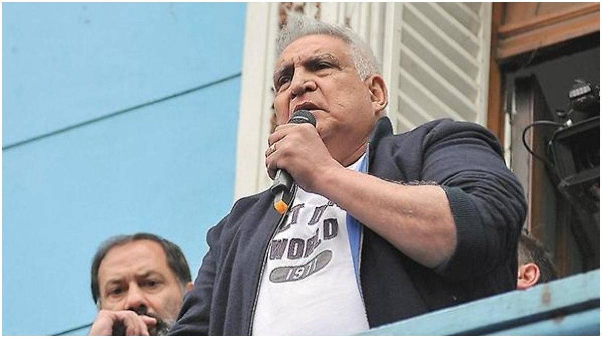 El sindicalista aseguró ser víctima de la persecución que existió contra el sindicalismo.