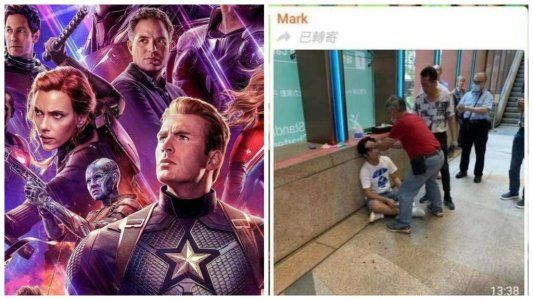 Intentó spoilear Avengers Endgame en la puerta del cine y le dieron una paliza