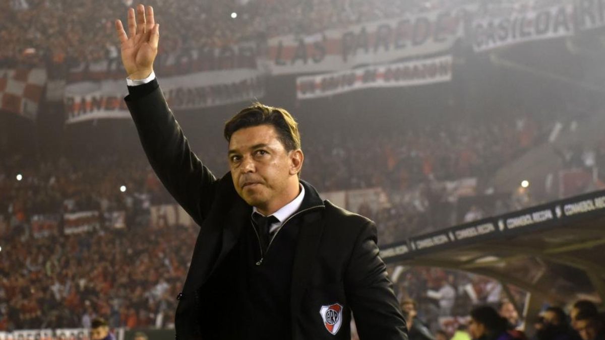 Marcelo Gallardo llegó a River a mediados de 2014.