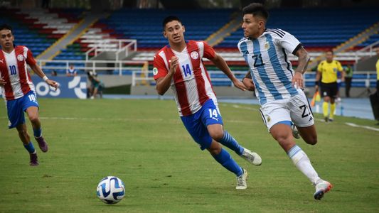 Sudamericano Sub 20 de Colombia: Argentina debutó con una derrota frente a Paraguay