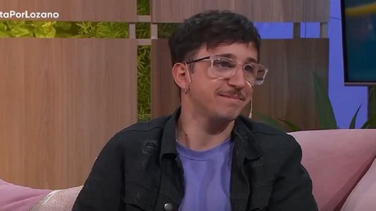 El comentario del hijo de Rodrigo Noya que descolocó al actor en pleno aire