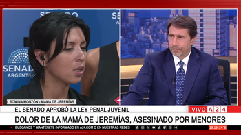 El repudio de Feinmann al senador Soria por burlarse del minuto de silencio hacia las víctimas de delitos cometidos por menores