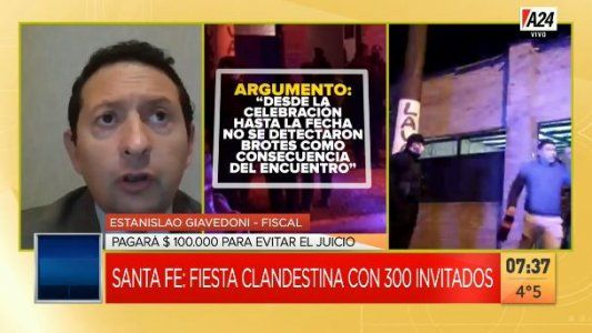 Pena de $100 mil para evitar el juicio de una fiesta clandestina