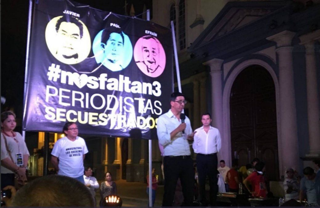 El secuestro de 3 periodistas ecuatorianos contado por una colega y el reclamo continental: #NosFaltan3