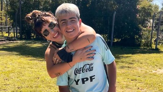Emocionante mensaje de Gianinna Maradona a su hijo que va tras los pasos del Babu