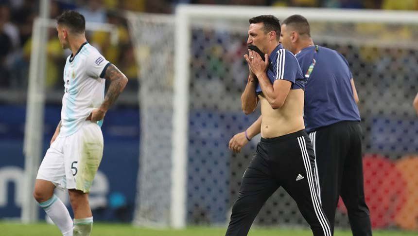 Scaloni: Hoy demostramos que este grupo de jugadores siente la camiseta como nadie