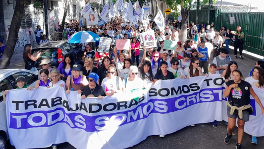 Organizaciones feministas se manifestaron en todo el país por el Día Internacional de la Mujer