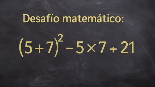 Desafío matemático: la cuenta que complica a muchos y pocos logran resolver