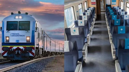 TRENES ARGENTINOS: ponen a la VENTA los PASAJES para diciembre, enero y febrero