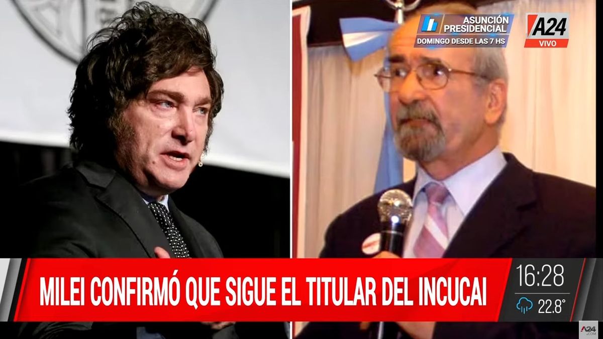 Carlos Soratti continuará a cargo de Incucai en el gobierno de Javier Milei. (Captura)