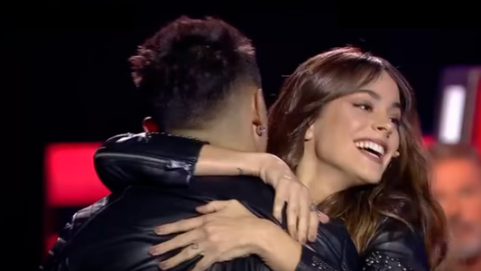 El uruguayo Matías Cuadro cantó Kilómetros en La Voz Argentina y eligió a Tini Stoessel