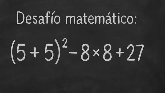 Desafío Matemático: esta expresión puede sorprenderte al resolver