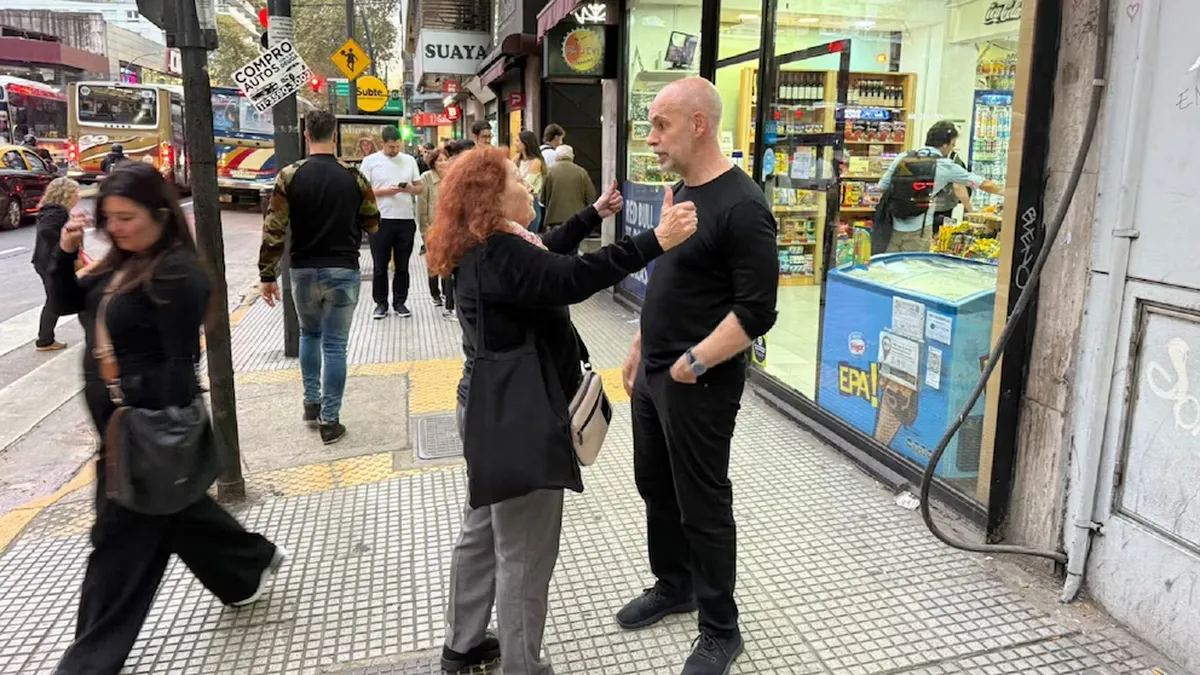 Horacio Rodríguez Larreta cerró su campaña con una caminata de 24 horas por CABA.