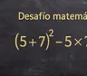 Desafío matemático: la cuenta que complica a muchos y pocos logran resolver