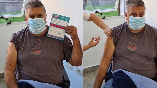 Luis Ventura se vacunó contra el Covid: Hoy me tomo el día
