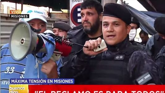 Recrudece el conflicto en Misiones: así se sumaron las Fuerzas Especiales a la protesta