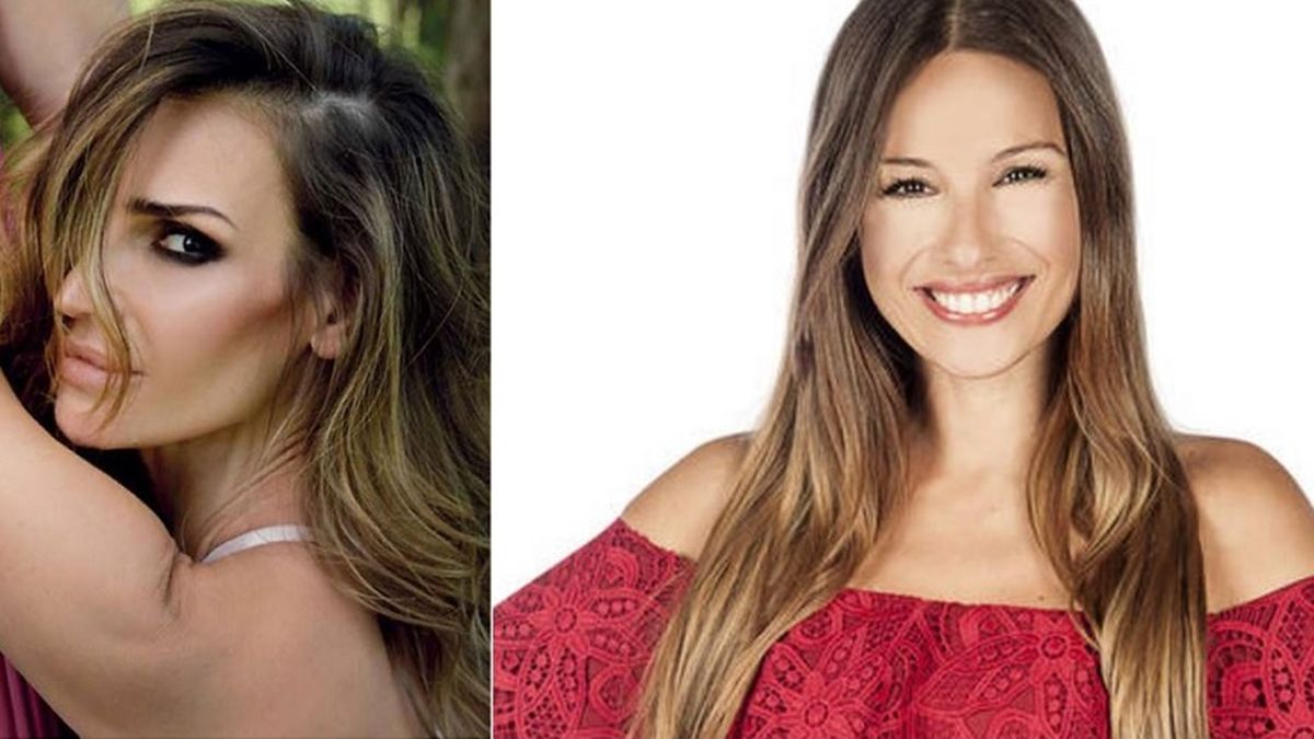 María Vázquez: Pampita pone una sonrisa y hasta el plumero le queda bien