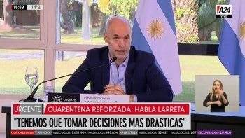La inesperada falla de audio cuando habló Rodríguez Larreta que sorprendió a toda la audiencia