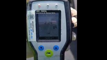 Cayó con una alcoholemia de 2,24 y dio una insólita justificación: Él estaba...