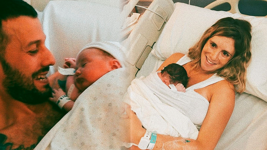 Nació Camilo, el hijo de Eddie Fitte y Carolina Schattner