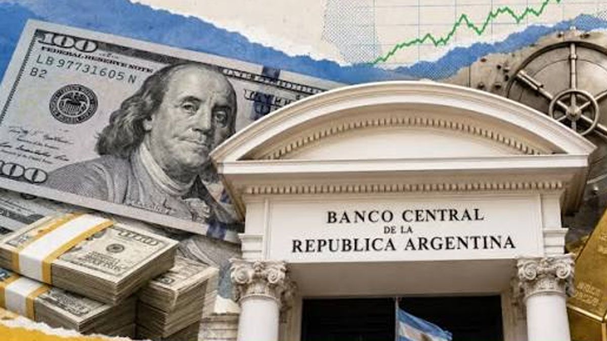 El BCRA aumentó las reservas en dólares desde la segunda revisión del plan con el FMI. (Foto: Gentileza cuenta de X deDEN)