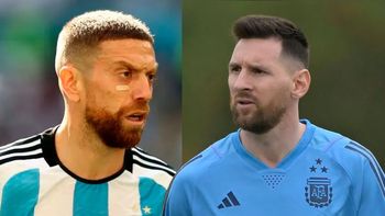 ¿Abrazo forzado? Las inéditas imágenes de Messi y el Papu Gómez en el Mundial que se viralizaron