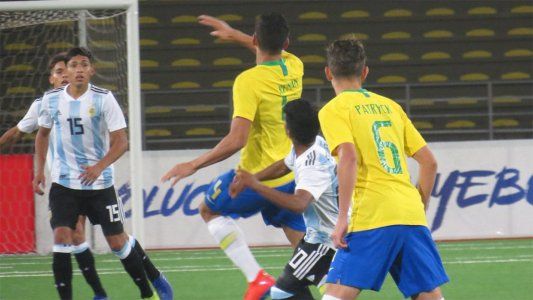 ¡Heroico! Argentina le ganó 3-0 a Brasil y clasificó al hexagonal del Sudamericano Sub-17