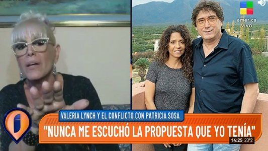 Valeria Lynch aclaró su me gusta al tuit de Oscar Mediavilla tras su pelea con Alex Caniggia