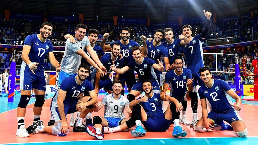 Liga de las Naciones: Argentina le ganó a Italia en Milan y ya mejoró su actuación del año pasado