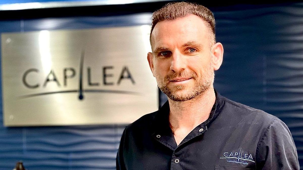 Bruno Szyferman, director de la clínica capilar dijo por carta que él no hizo la intervención a la que se sometió el presidente Lacalle Pou (Foto: Gentileza Sudestada)