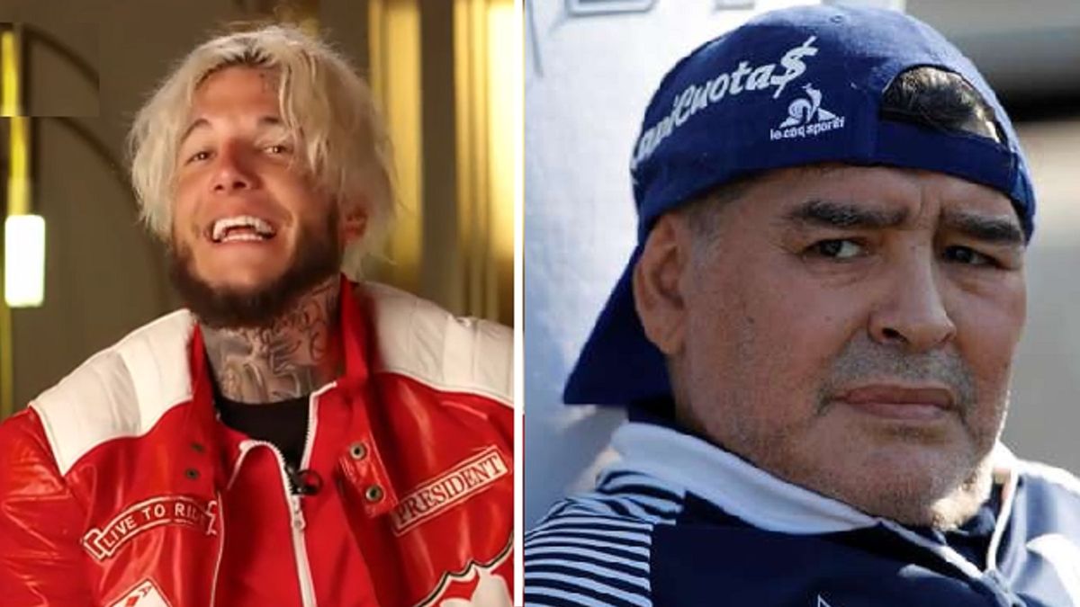 Alex Caniggia habló de sus recuerdos junto a Diego Maradona
