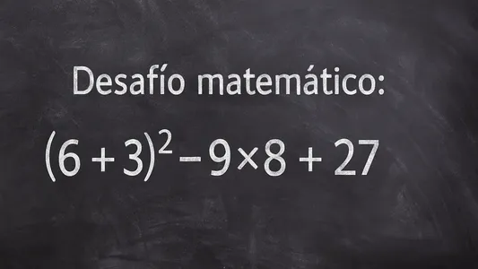 Desafío Matemático: ¿te animás a resolver esta operación sin perder los signos?