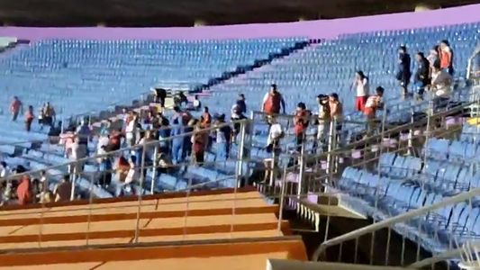 Escándalo en Brasil con los hinchas de Nacional tras el partido por Copa Sudamericana