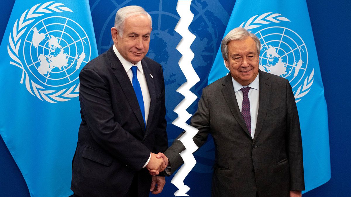 El conflicto distanció al premier israel del secretario general de la ONU. (Foto: Archivo)