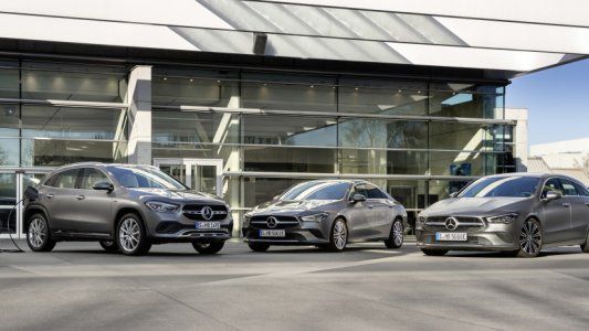 Tres nuevos híbridos enchufables de Mercedes-Benz