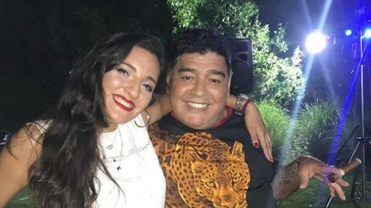 Jana Maradona contó qué le diría a Diego Maradona con una emotiva carta