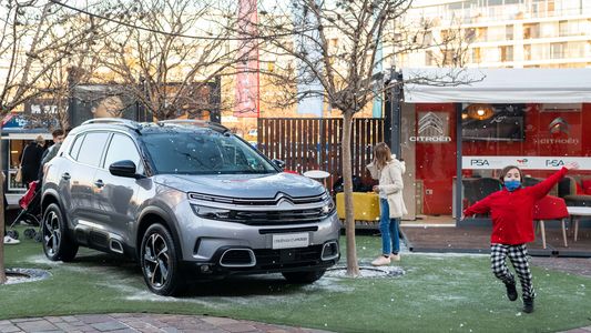 Citroën te acerca la nieve en Buenos Aires