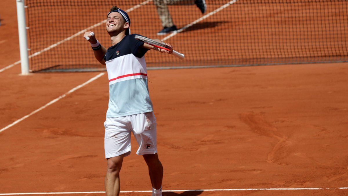 Schwartzman: un gran triunfo para meterse en los cuartos de Roland Garros