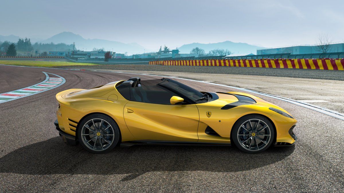 Por primera vez en un Ferrari V12