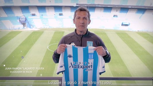 El increíble motivo por el cual el escudo de Racing tenía un error