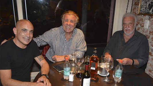 El reencuentro en Mar del Plata de Alfio Coco Basile y Mostaza Merlo