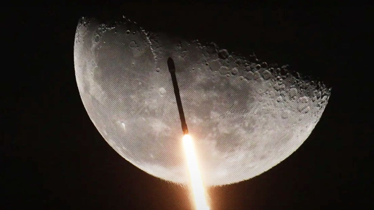 Un fragmento de un cohete lanzado por Elon Musk hace 7 años